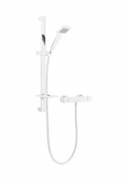 Deva Savvi Bar Shower With Kit & Easy Fit Connectors - Savbsef