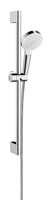 Hansgrohe Crometta Vario Unica Set 650mm White/Chrome Shower Kit - 26532400