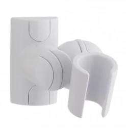MX Wall Mounted Adjustable "A" Handset Bracket (White) - HJS