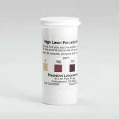 Safesol Test Strips That Measure 0-400ppm Peroxide (Qty 50) - TS50-0-400