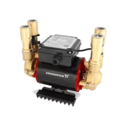 Grundfos Amazon 3.0 Bar Positive Twin Impeller Brass Heavy Duty Regenerative Shower Pump - 96787466