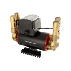 Grundfos Amazon 4.0 Bar Positive Twin Impeller Brass Heavy Duty Regenerative Shower Pump - 96787471