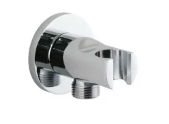 Vado Elements Integrated Outlet And Shower Bracket Wall Outlet (Chrome) - Ele-Outletbrack2-C/P