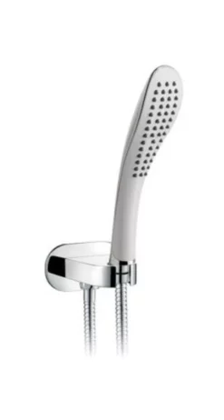 Vado Mini Wall Mounted Shower Kit With Hose, Bracket & Outlet - ENI-SFMKWO-W/C