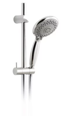 Vado Space 5 Function Shower Kit With 690Mm Slide Rail With Standard Hose - WG-SPACEKIT-C/P